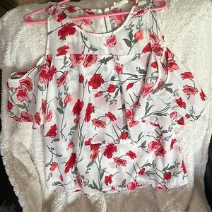 Floral shirt from a local boutique